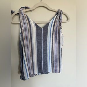 A New Day Striped Tank Top - Medium
